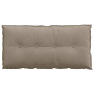 Възглавница за гръб Таупе 100 x 50 cm Микрофибърна тъкан