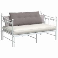 Възглавница за гръб Таупе 120 x 19 x 50 см текстил