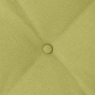 Възглавница за гръб Светло зелено 120 x 19 x 50 см текстил