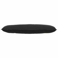 Възглавница за гръб Черно 120 x 50 cm Кордюрова тъкан