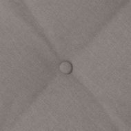 Възглавница за гръб Таупе 140 x 19 x 50 см текстил