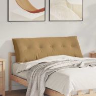 Възглавница за гръб Кафяво 140 x 50 cm Кордюрова тъкан