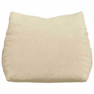 Възглавница за гръб Крем 45 x 20 x 35 см текстил