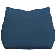 Възглавница за гръб Синьо 45 x 20 x 35 см текстил