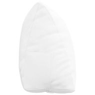 Възглавница за гръб Бяло 45 x 20 x 35 см текстил