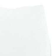 Възглавница за гръб Бяло 45 x 20 x 35 см текстил