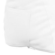 Възглавница за гръб Бяло 45 x 20 x 35 см текстил