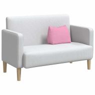 Възглавница за гръб Розово 45 x 20 x 35 см текстил