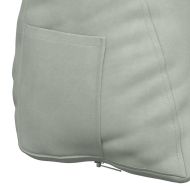 Възглавница за гръб Светлосиво 45 x 20 x 35 см Кордюрова тъкан