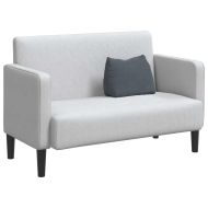 Възглавница за гръб Тъмен сив 45 x 20 x 35 см Кордюрова тъкан