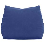 Възглавница за гръб Полицейско синьо 45 x 20 x 35 см