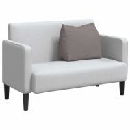 Възглавница за гръб Таупе 60 x 20 x 50 см текстил