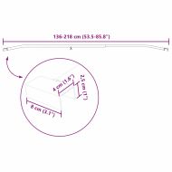 подходящи за плоска връзка на брезента 4 pcs 130-210 см
