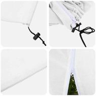 Покривала от флис за защита от студ за растения Бяло 2,4 x 2 m