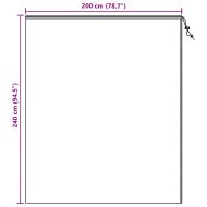 Покривала от флис за защита от студ за растения 3 pcs Бежово