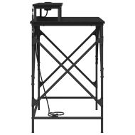 Бюро с рафт Черния дъб 100 x 50 x 86,5 см Инженерно дърво