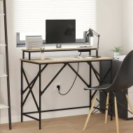 Бюро с рафт Сонома дъб 100 x 50 x 86,5 см Инженерно дърво