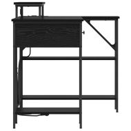 Бюро с чекмедже Черния дъб 120 х 79 х 86,5 см Инженерно дърво