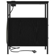 Нощен шкаф Черния дъб 30 x 48 x 61 см Инженерно дърво