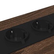 Нощен шкаф с чекмедже Кафяв дъб 40 x 31 x 60 см Инженерно дърво