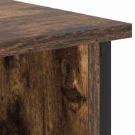 Нощен шкаф 2 pcs Димян дъб 38 x 31 x 61 см Инженерно дърво