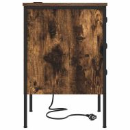 Нощен шкаф 2 pcs Димян дъб 42 x 41 x 61 см Инженерно дърво