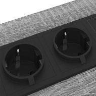 Нощен шкаф Сив Сонома 42 x 41 x 61 см Инженерно дърво