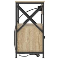 Нощен шкаф Сонома дъб 40 x 31 x 60 см Инженерно дърво