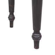 Бюро с 3 чекмеджета, 117x57x75 см, махагоново дърво масив