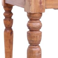 Бюро с чекмеджета, 117x57x75 см, махагоново дърво масив