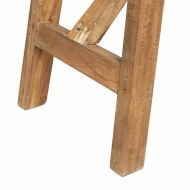 Конзолна маса, 130x40x80 см, смесена рециклирана дървесина