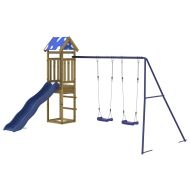 Комбинирано детско съоръжение за игра, импрегниран бор