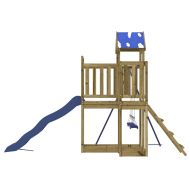 Комбинирано детско съоръжение за игра, импрегниран бор