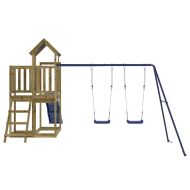 Комбинирано детско съоръжение за игра, импрегниран бор