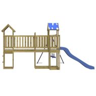 Комбинирано детско съоръжение за игра, импрегниран бор