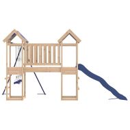 Комбинирано детско съоръжение за игра на открито, бор масив