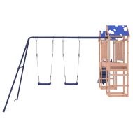 Комбинирано детско съоръжение, масивна дугласка дървесина