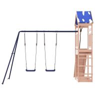 Комбинирано детско съоръжение, масивна дугласка дървесина