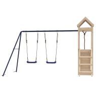 Комбинирано детско съоръжение за игра на открито, бор масив