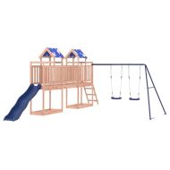 Комбинирано детско съоръжение, масивна дугласка дървесина