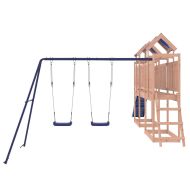 Комбинирано детско съоръжение, масивна дугласка дървесина