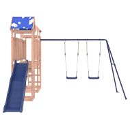 Комбинирано детско съоръжение, масивна дугласка дървесина