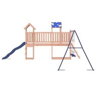Комбинирано детско съоръжение, масивна дугласка дървесина