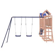 Комбинирано детско съоръжение, масивна дугласка дървесина