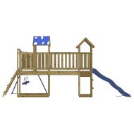 Комбинирано детско съоръжение за игра, импрегниран бор
