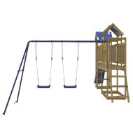 Комбинирано детско съоръжение за игра, импрегниран бор