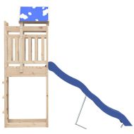 Комбинирано детско съоръжение за игра на открито, бор масив