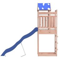 Комбинирано детско съоръжение, масивна дугласка дървесина