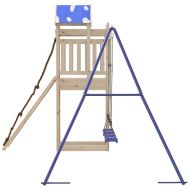 Комбинирано детско съоръжение за игра на открито, бор масив