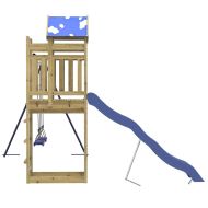 Комбинирано детско съоръжение за игра, импрегниран бор